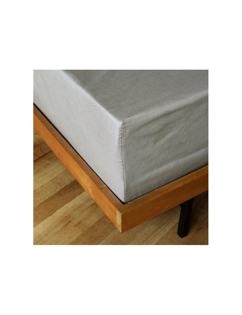 Drap housse taupe Drap housse taupe